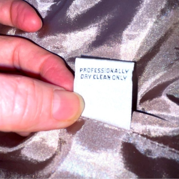 Yoana Baraschi Waterfall Front Blazer Iridescent Tan Size 0 - Picture 10 of 12